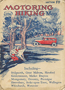 O.S. Johnston's Touring Map greeting card